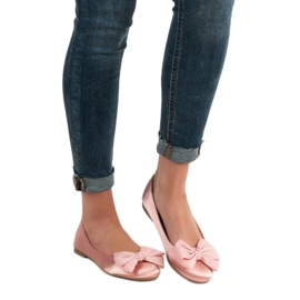 BELLAMILA Satin ballerinor rosa 1