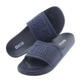 Big Star Tofflor profilerade 174688 marinblå 4