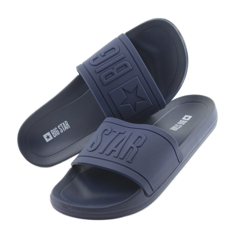 Big Star Tofflor profilerade 174688 marinblå 4