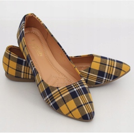 Flerfärgade ballerinor HH16 Vellow mångfärgad 1