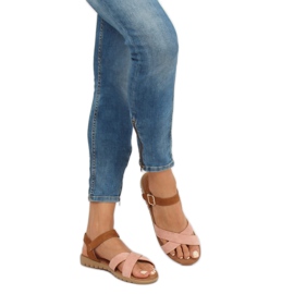 Rosa damsandaler 999 Rosa 2