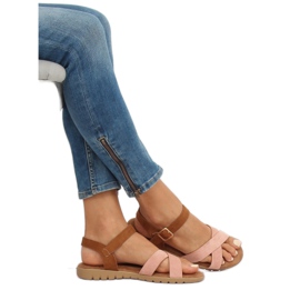 Rosa damsandaler 999 Rosa 1