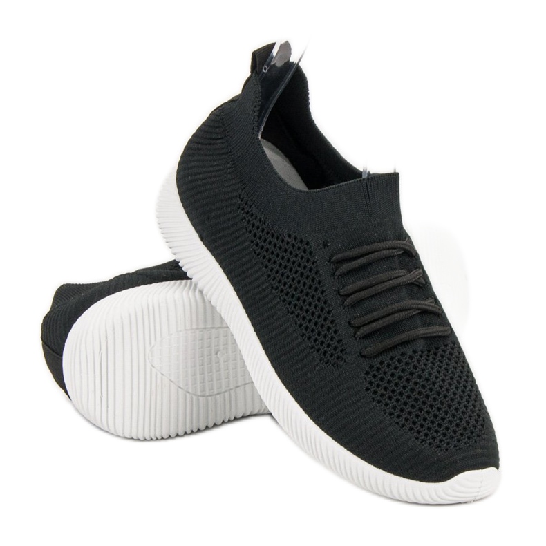 SHELOVET Slip-on sportskor svart 1
