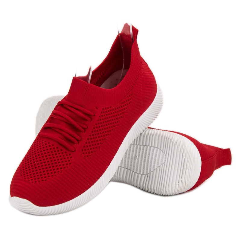 SHELOVET Slip-on sportskor röd 1