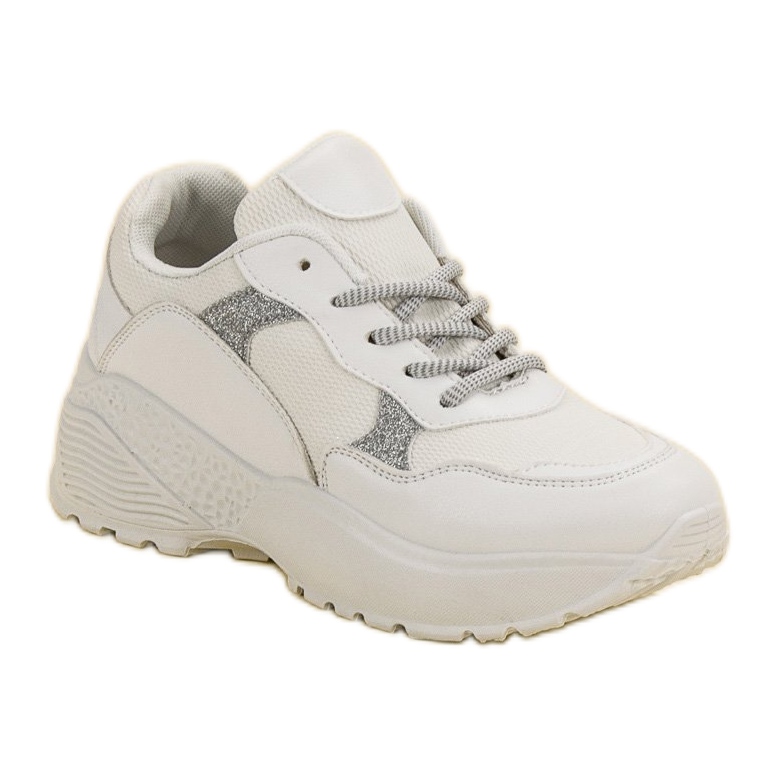 SHELOVET Trendiga vita sneakers 1