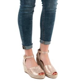 Evento Casual Wedge Sandals rosa 2