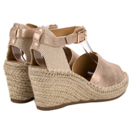 Evento Casual Wedge Sandals rosa 1