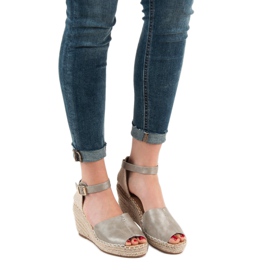 Evento Casual Wedge Sandals grå 2