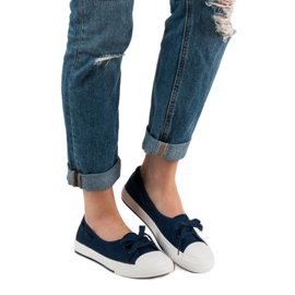 J. Star Snygga låga sneakers blå 2