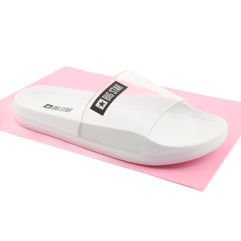 Big Star 274A258 damsandaler vit svart 2