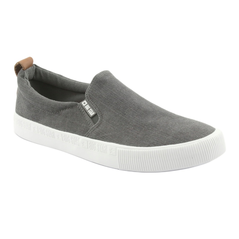Big Star 174162 slip-on sneakers grå 1