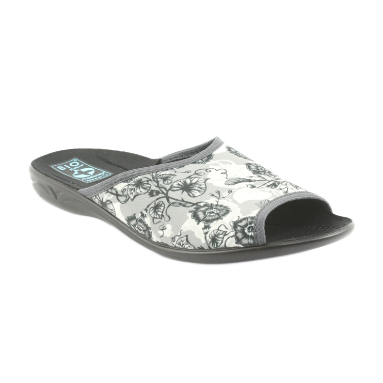 Dam tofflor Adanex 23981 grå svart ecru 1