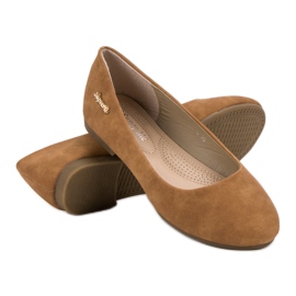 Super Me Ballerinor brun 1