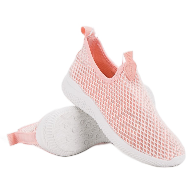 SHELOVET Slip-on sportskor rosa 1