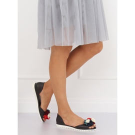 Svart Meliski ballerinas SE-9613 Svart 2