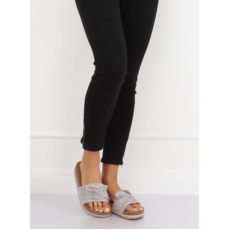 Grå Espadrilles grå BJS-002 Grå mångfärgad 1