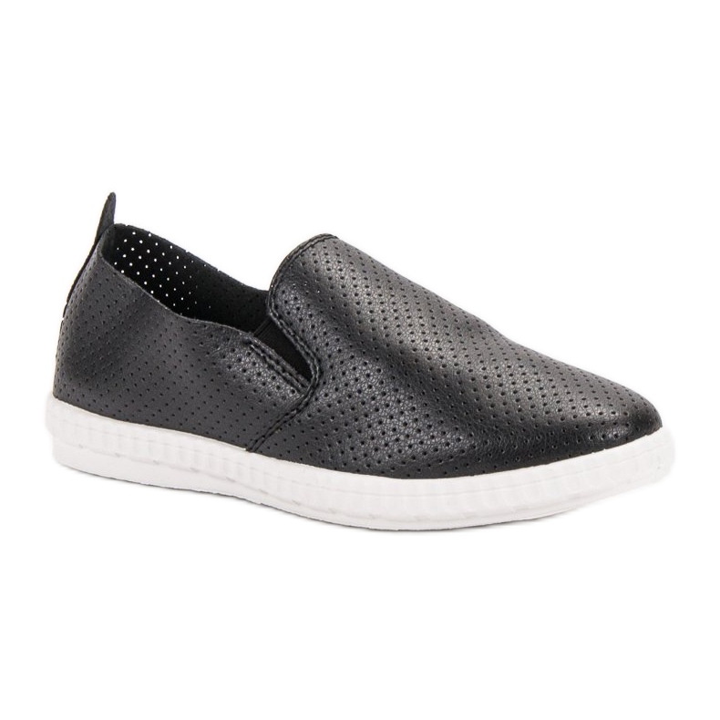 Renda Svarta Slipons 1