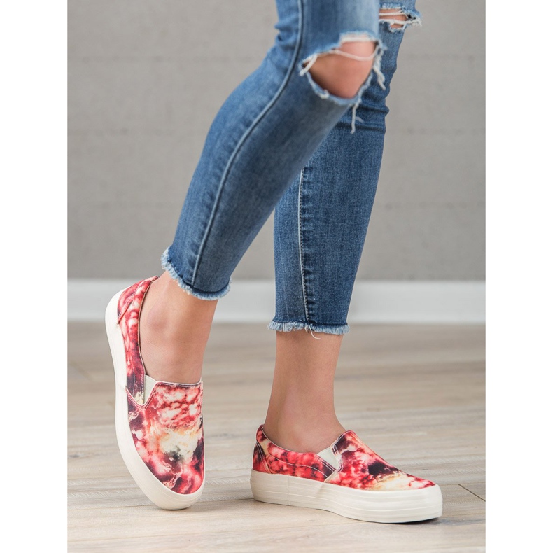SHELOVET Casual Slipons rosa 1