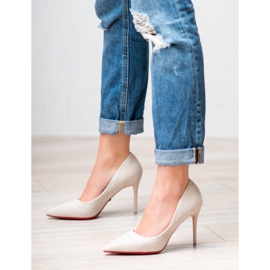 Jumex Mocka klackar beige 1