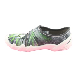 Befado barnskor 273Y254 svart grå grön 2