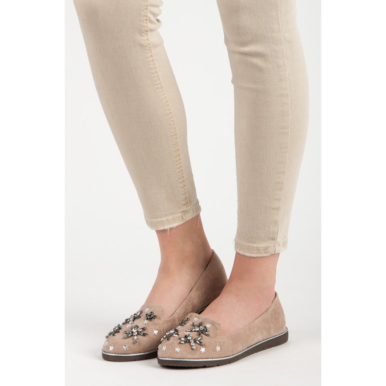 Fama Mocka Lords Med Ornament brun 1