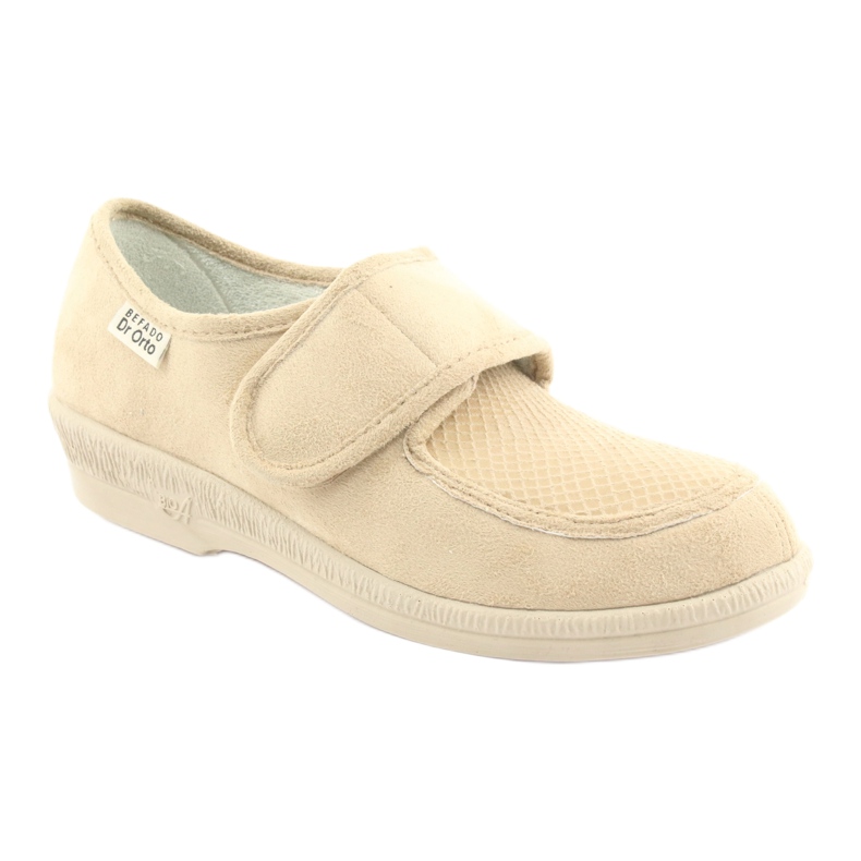 Befado damskor pu 984D011 beige 1