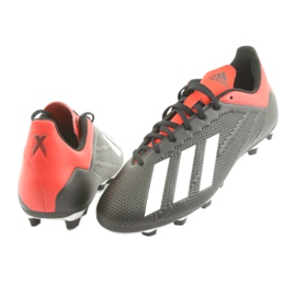Adidas X 18.4 Fg M BB9375 fotbollsskor svart 4