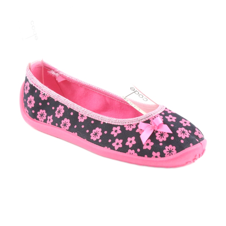 Befado barnskor 980X093 svart rosa 1