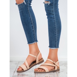 SHELOVET Casual sandaler brun 1