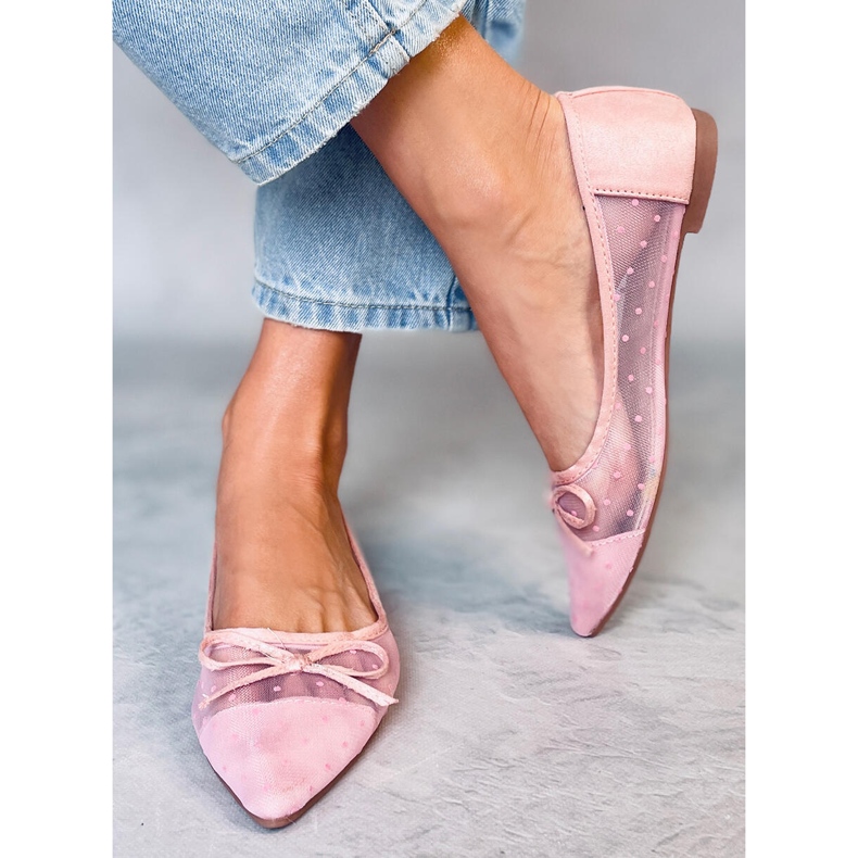 Rosa ballerinor för kvinnor LT119P Rosa 1