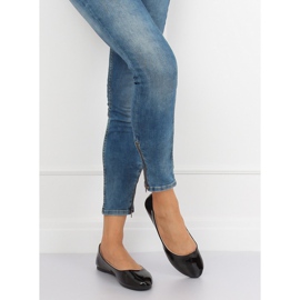 Svarta kvinnors ballerinor JX76P Svart 1