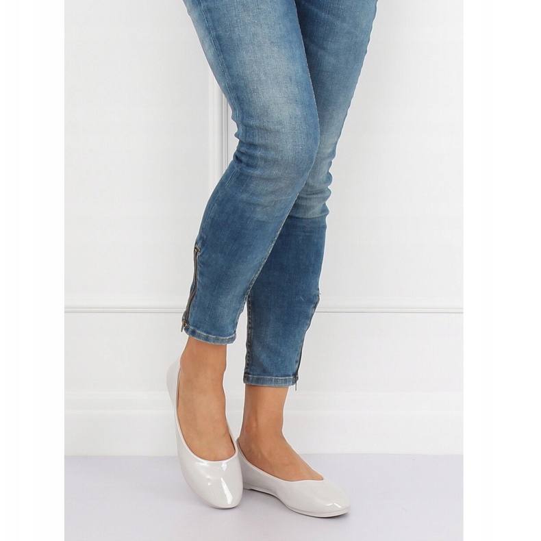 Grå damballerinor JX76P Grå 2