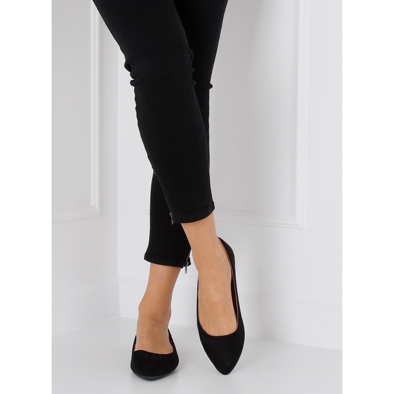 Ballerinas mandelsvarta tår WD39P Svart 2