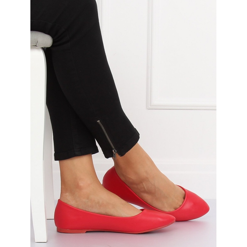 Röda damballeriner CC108 Röd 1