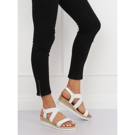 Vita sandaler för kvinnor S81 Vit 2