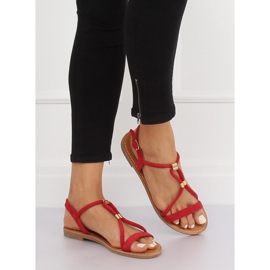 Röda damsandaler L520 Röd 1