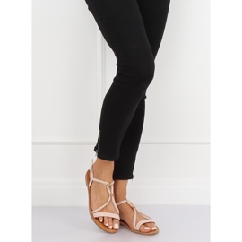 Beige sandaler för damer L520 Beige 2