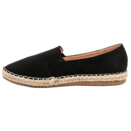 Primavera Mocka Espadrilles svart 1