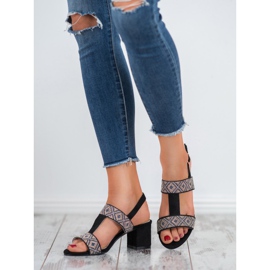 Goodin Sandaler med hög klack svart 2