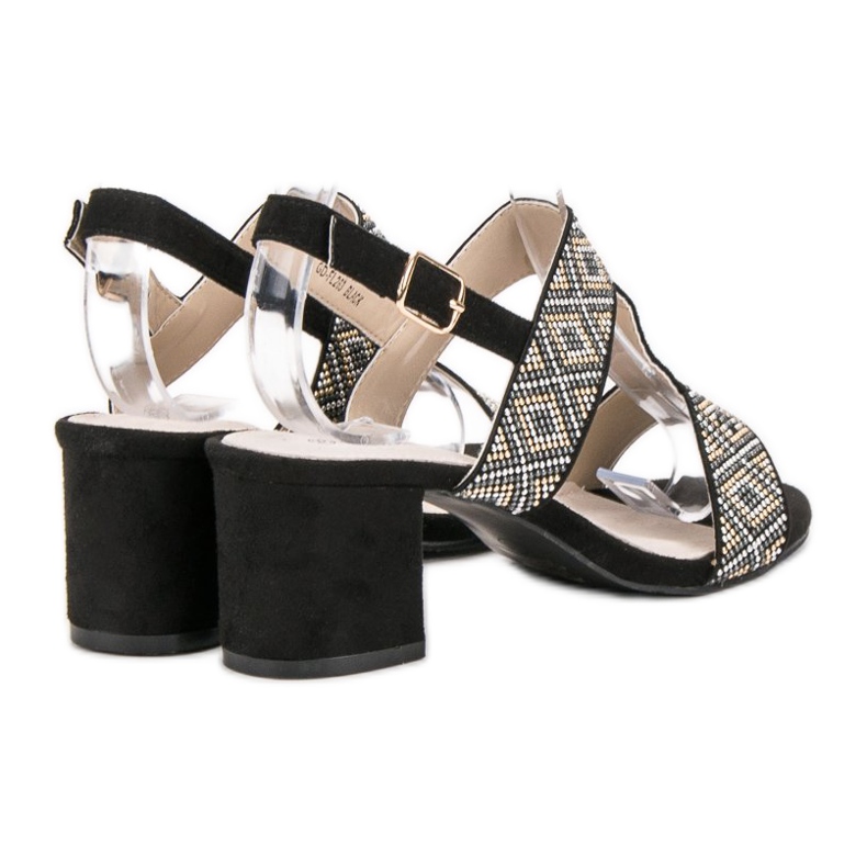 Goodin Sandaler med hög klack svart 1