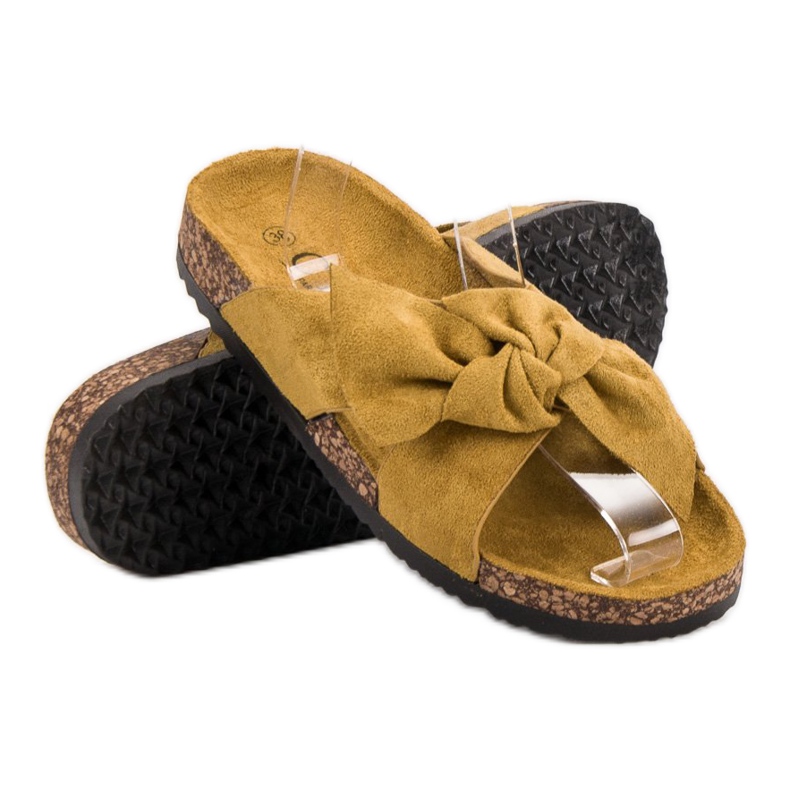 Cm Paris Mocka tofflor gul 2