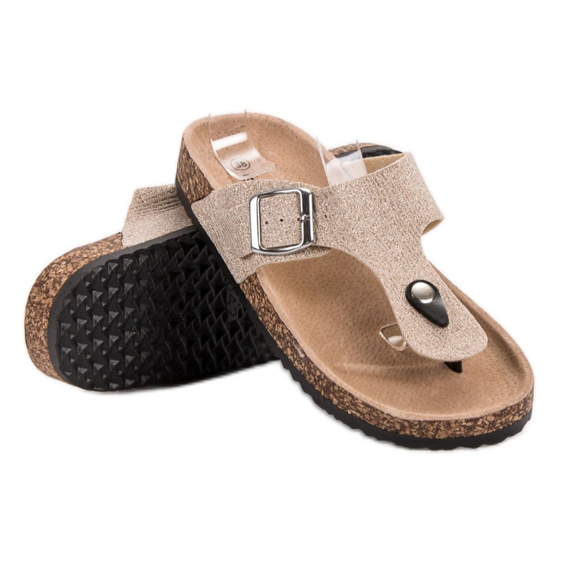 Evento Trendiga flip-flops brun 1