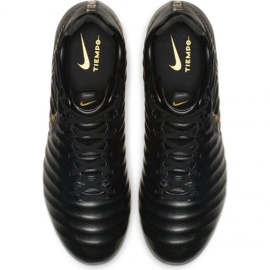 Nike Tiempo Legend 7 Pro Fg M AH7241-077 fotbollsskor svart svart 2