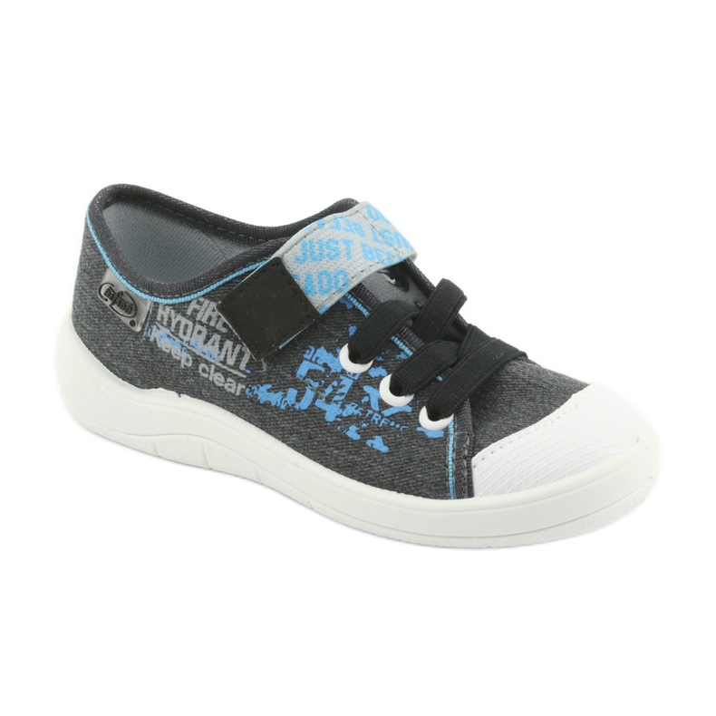 Befado barnskor 251X100 blå grå 1