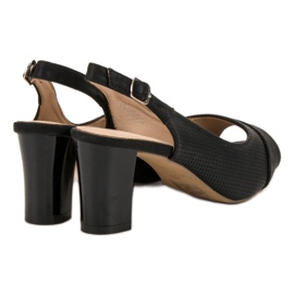 Evento Eleganta svarta sandaler 1