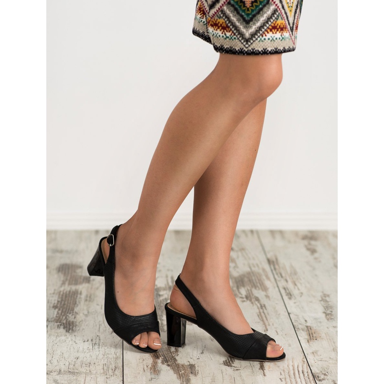 Evento Eleganta svarta sandaler 2