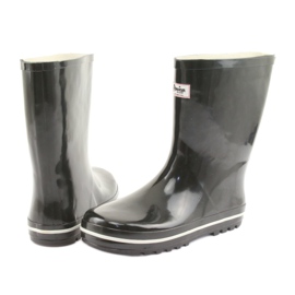 American Club svarta oisolerade galoscher vit 4