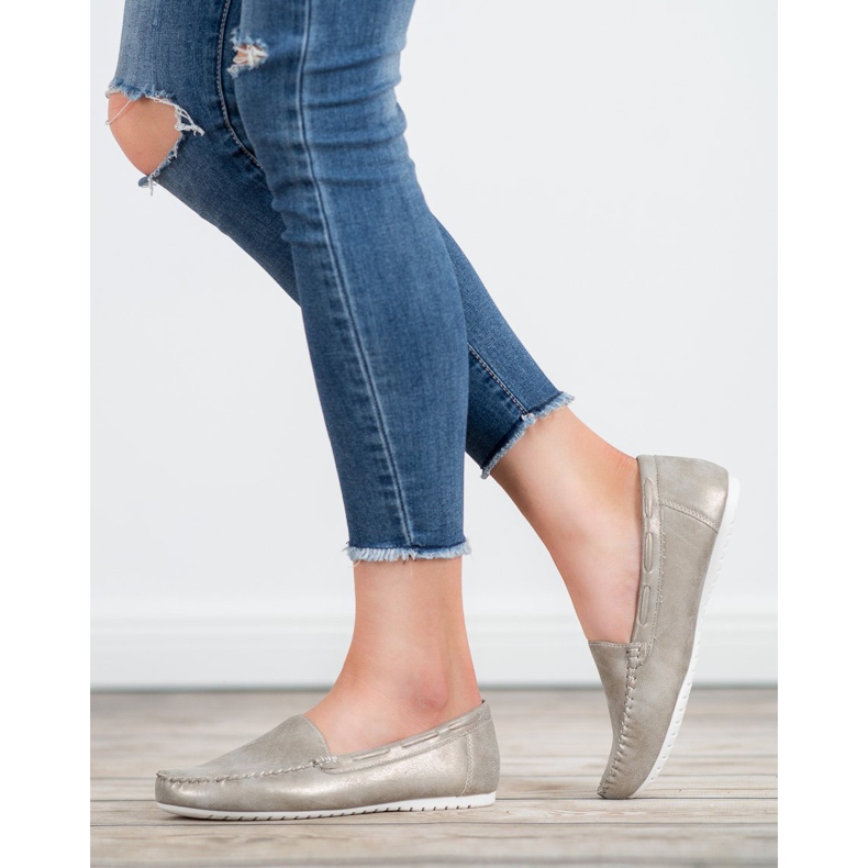 Goodin Bekväma loafers grå 1