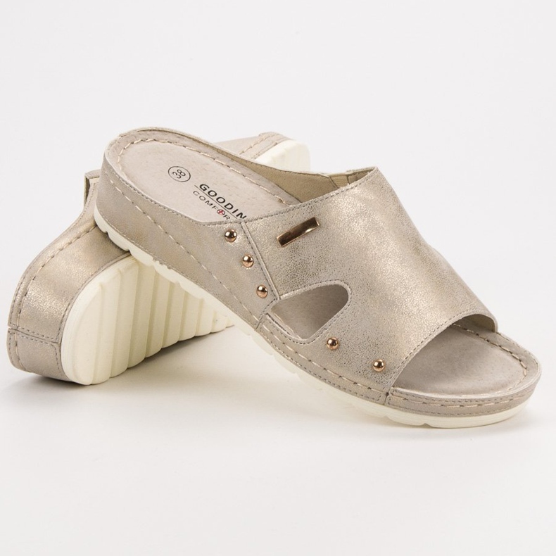 Goodin Bekväma flip-flops gul 1