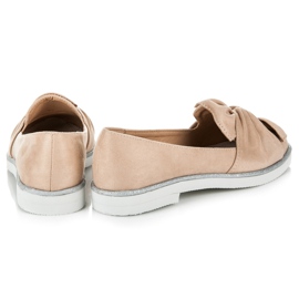 Vices Mockaskor med glitterdekorationer brun 1